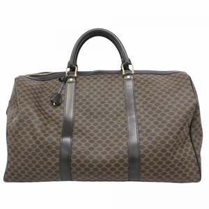 Celine Boston Bag Macadam Black Women's